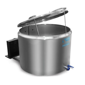 Tanque enfriador de leche abierto en acero inoxidable de 510 a 3000 L