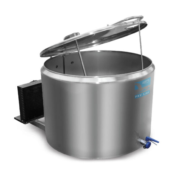 Tanque enfriador de leche abierto en acero inoxidable de 510 a 3000 L